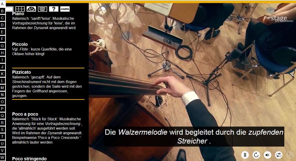 musikalisch lauter werdend